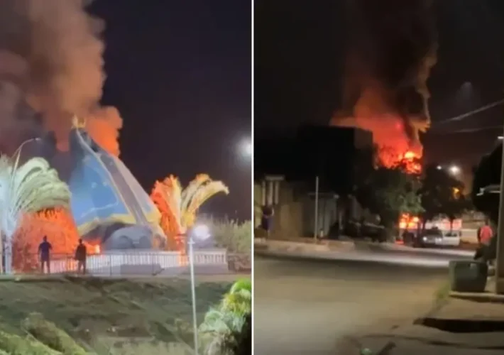 Incêndio destrói imagem de Nossa Senhora Aparecida; polícia investiga causas